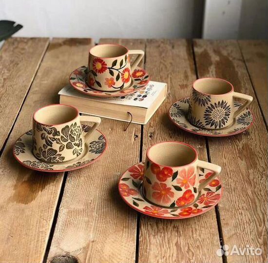 Чашка с блюдцем