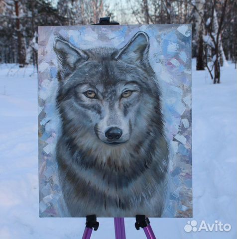 Картина маслом на холсте