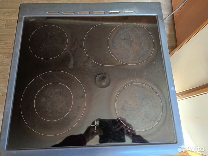 Плита электрическая стеклокерамика с духовкой