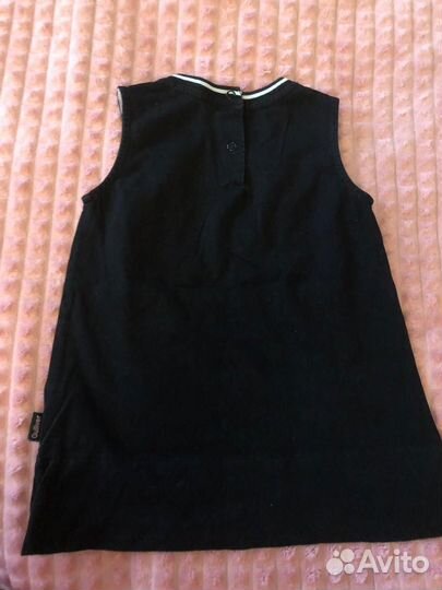 Трикотажное платье для девочки 92