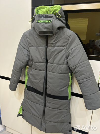 Пуховик подростковый