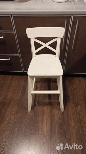 Стул детский высокий IKEA Ингольф