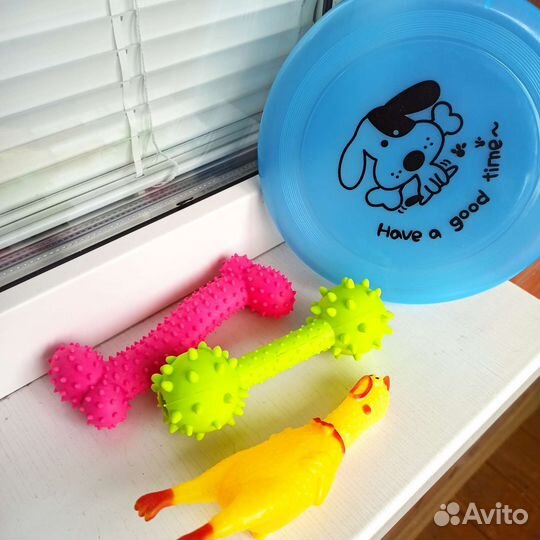 Игрушки (19шт) и товары для животных