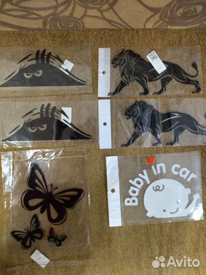 Наклейки для авто