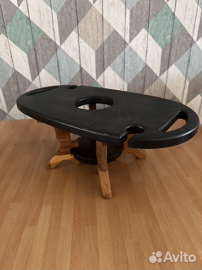 Подставка для бутылки вина и бокалов