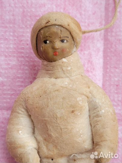 Ёлочная игрушка СССР ватная