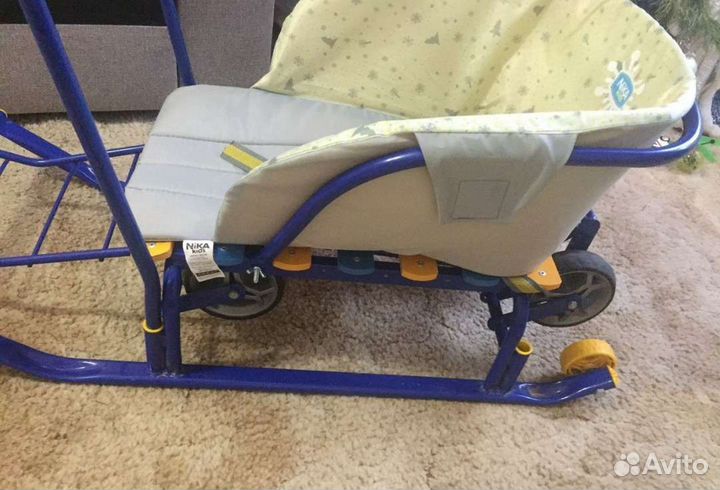 Санки на колесах Nika kids