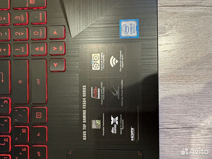 Asus tuf gaming fx504