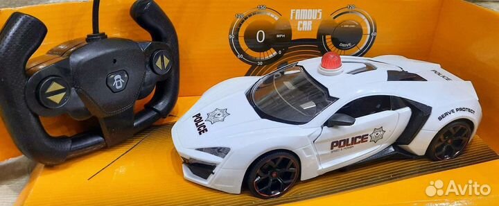 Машина Полиция на радиоуправлении аккумуляторная