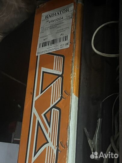 Радиатор охлаждения на passat б5