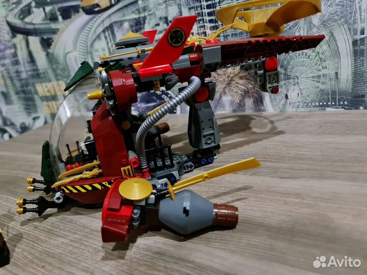 Lego ninjago 70735 Корабль R.E.X Ронина