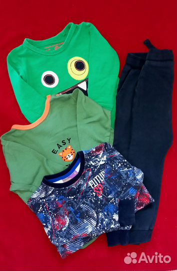 Вещи пакетом на мальчика 98