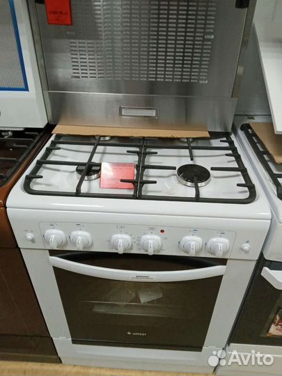 Плита газовая kraft KF-FSK6406aeblri новая