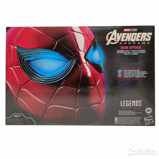 Шлем Marvel Legends Series Iron Spider вит/образец