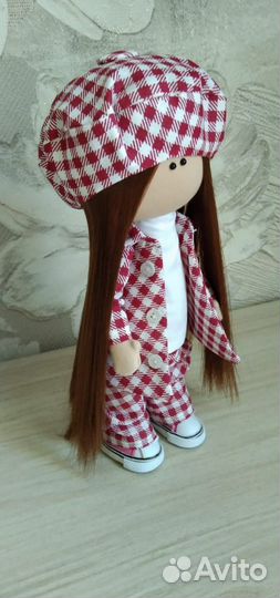 Интерьерная кукла тильда ручной работы