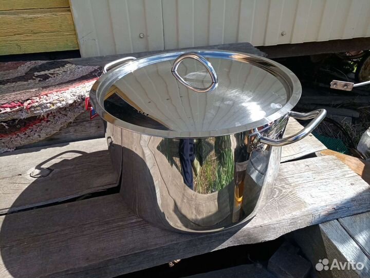 Кастрюли 20л и 30л из нержавейки