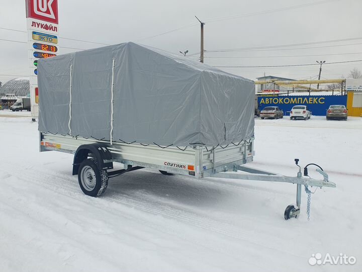 Прицеп Спутник Expert Zn 3515/33 TR с тентом 1550