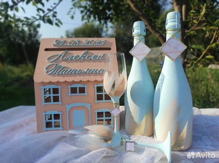 Свадебный набор на стол на заказ