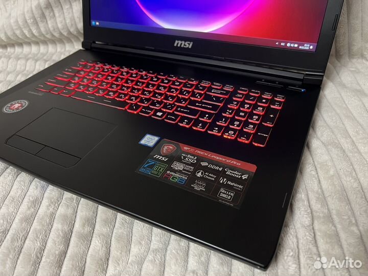 MSI GP72 7Rex Leopard Pro i7/1050Ti/16Gb SSD