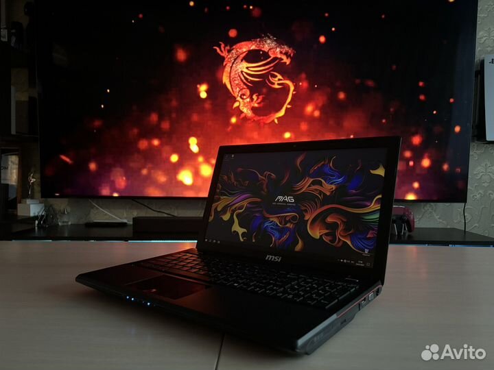 Игровой ноутбук MSI на intel core i7