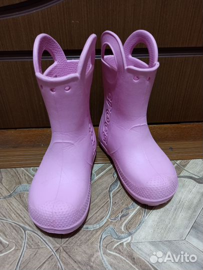Резиновые сапоги crocs