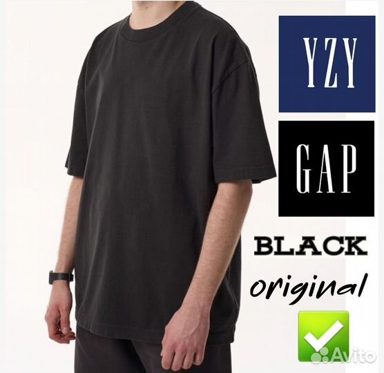 Футболка оригинал хl 2XL yeezy gap