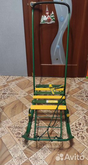 Санки с колесиками