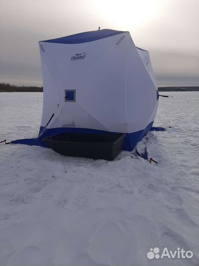 Зимняя палатка cube бу