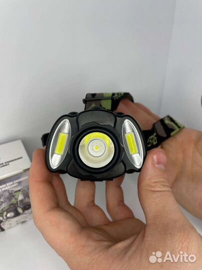 Налобный фонарь аккумуляторный