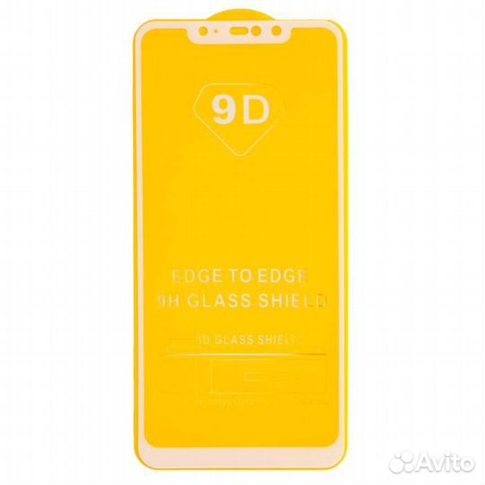 Защитное стекло 9D для Xiaomi Redmi Note 6 Pro, бе