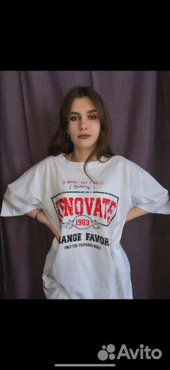 Футболка женская oversize