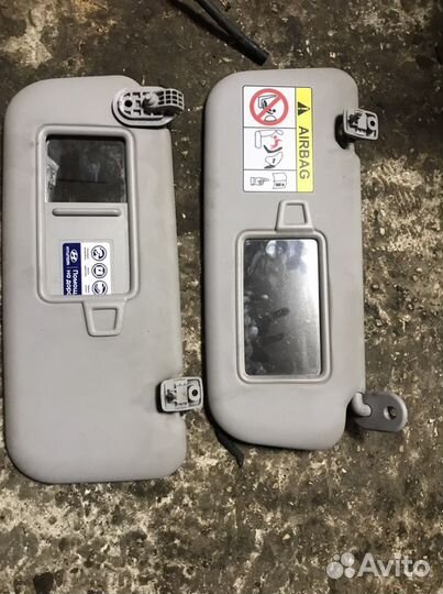 Козырьки на Hyundai Solaris 2