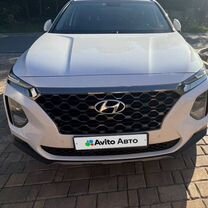 Hyundai Santa Fe 2.2 AT, 2020, 111 000 км, с пробегом, цена 3 400 000 руб.