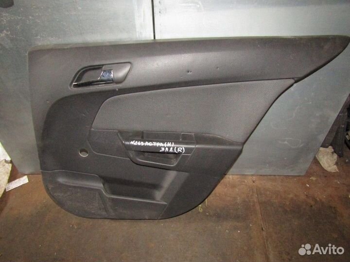 Обшивка двери задней правой Astra H / Family 2004