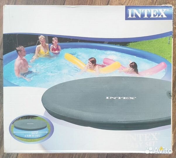 Надувной бассейн intex easy set 3.66 x 91 см