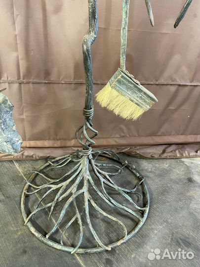 Набор для камина бу