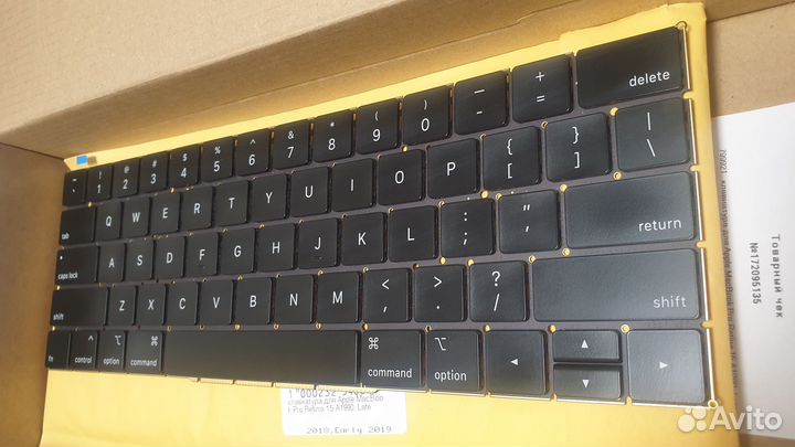 Клавиатура MacBook (US) A1706/ A1707/ A1989/ A1990