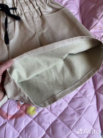 Шорты экокожа 42-46