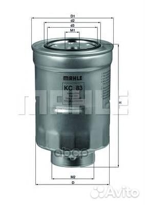 Фильтр топл.toyota 4 runner,land cruiser,carina