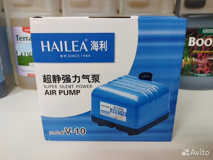 Компрессор для аквариума Hailea V-10 10л/мин