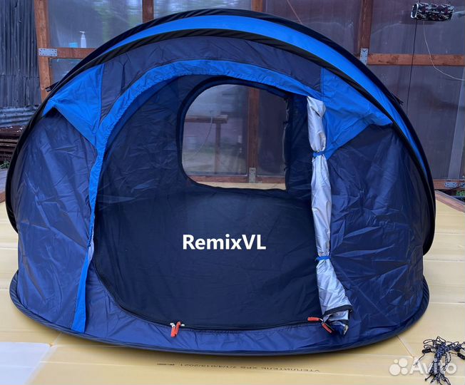 Видео Палатка 1906 автомат 5 местная 280х205х120см