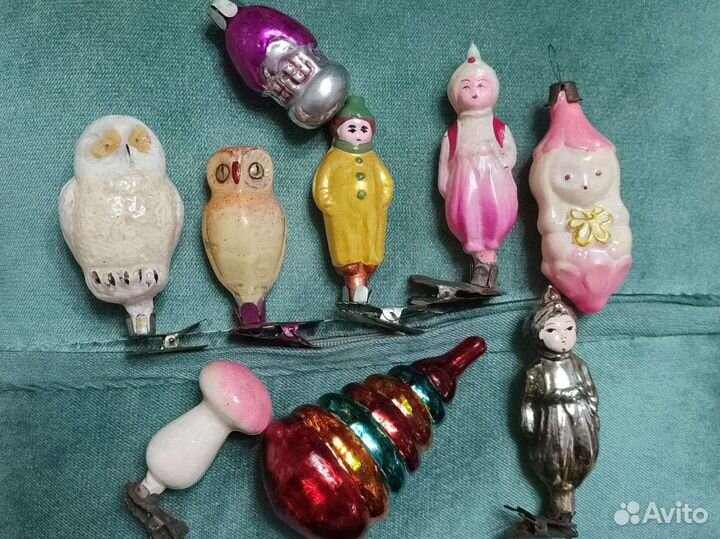 Елочные игрушки СССР