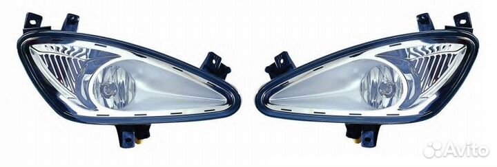 Туманка Mercedes S-Class W221 2006-2009