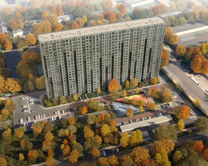 3-к. квартира, 67 м², 21/22 эт.