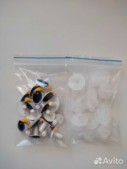 Глазки и носики для мягких игрушек / творчества