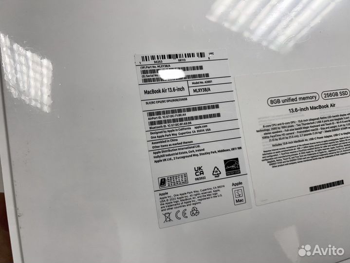 MacBook Air M2 8/256Gb