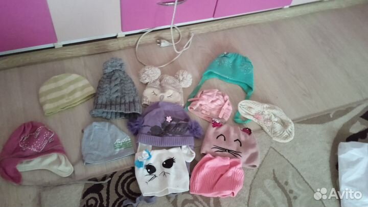 Детские шапочки для девочек