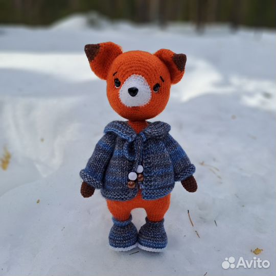 Мягкая игрушка лисенок