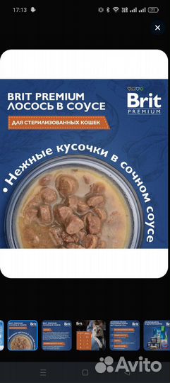 Влажный корм для кошек