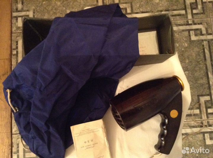 Фен для сушки волос (эффект)